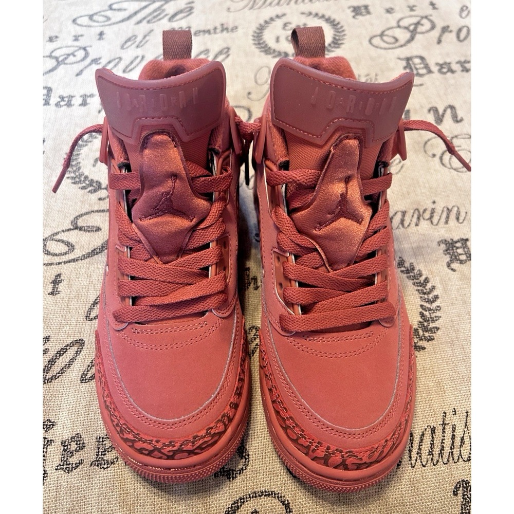 Air Jordan Spizike Canyon Rust/Dark Pony Size 4.5Y